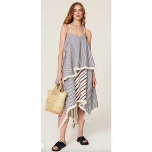 Victoria/Tomas Navy, Red, White Striped Nautical Dress 2